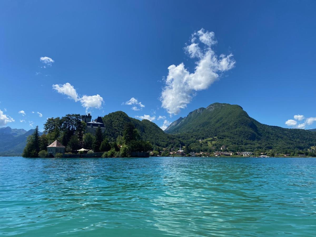 Duplex A 120 M Du Lac D'Annecy Duingt Bagian luar foto